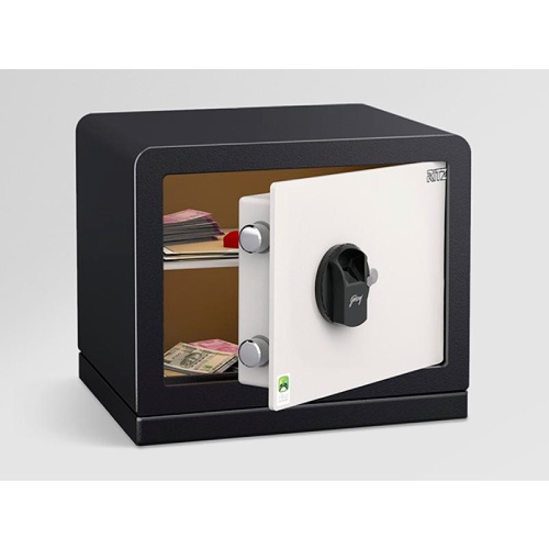 Biometric Jewellery Locker CRCA Steel Black And Ivory Finish Manufacturers, Authorised Dealers in Golf Course